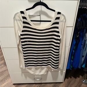 Express Ivory Knit Top